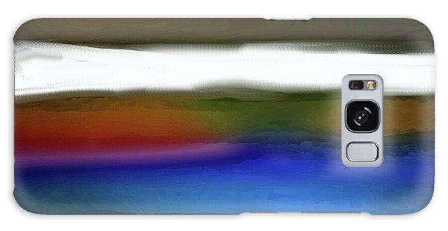 Abstract Galaxy Case featuring the digital art 9-9-2013dabcdefghijklmnopq by Walter Paul Bebirian