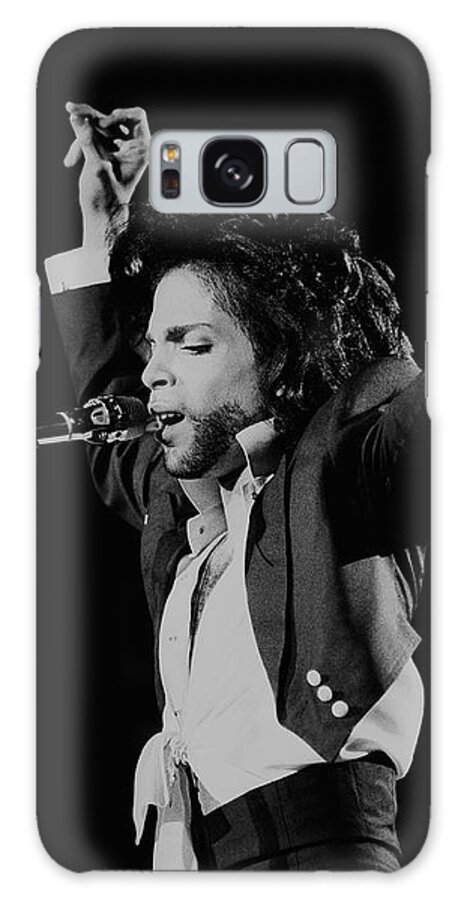 Singer Galaxy Case featuring the photograph Prince #9 by Concert Photos