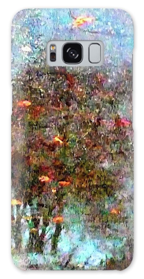  Galaxy Case featuring the painting A Blustery Day by Betsy Carlson Cross