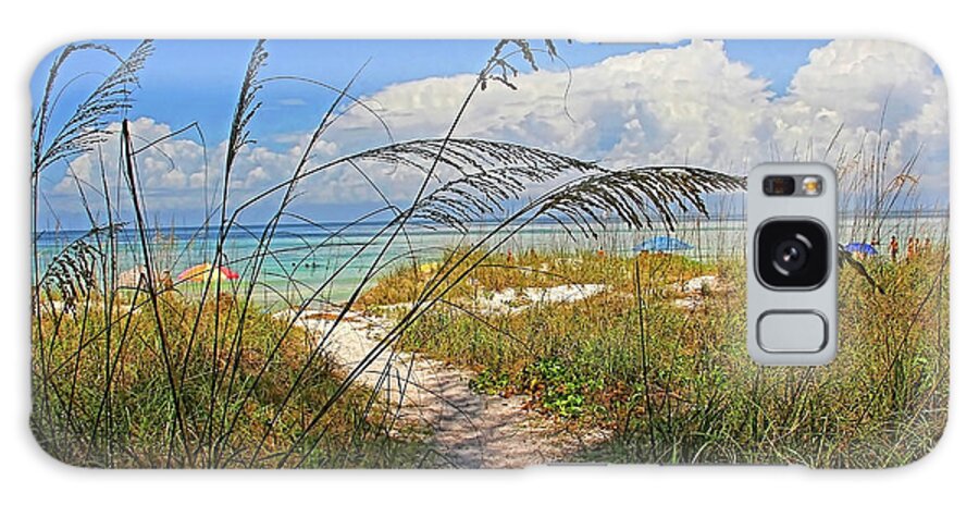 Anna Maria Island Florida Galaxy Case featuring the photograph A Day At The Beach by HH Photography of Florida