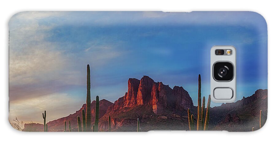 American Southwest Galaxy Case featuring the photograph A Hint of Color by Rick Furmanek