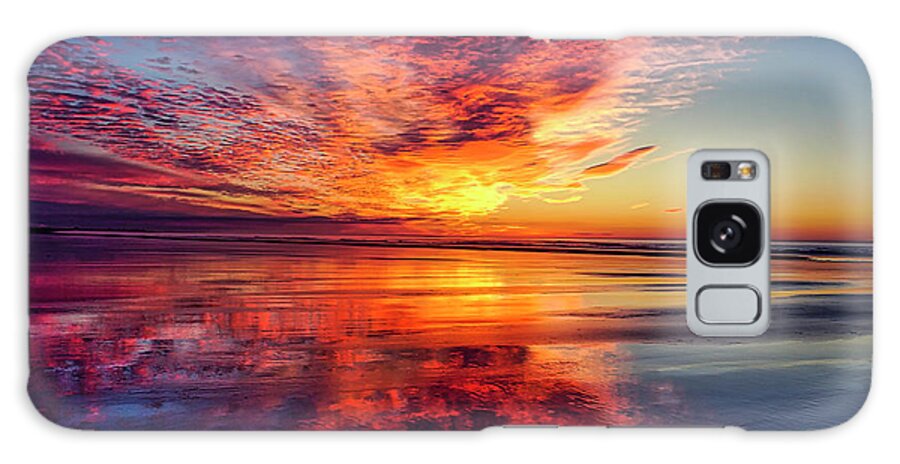 Ogunquit Beach Galaxy Case featuring the photograph A Memorable Morning by Penny Polakoff