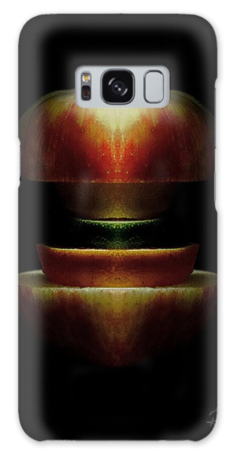 Apples Galaxy Case featuring the photograph A Split Decision by Rene Crystal