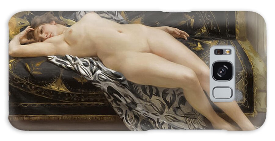 Guillaume Seignac Galaxy Case featuring the painting Abandoned by Guillaume Seignac