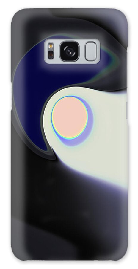 Abstract Galaxy Case featuring the digital art Abstract The gusty playroom bangs guitar. by Martin Stark