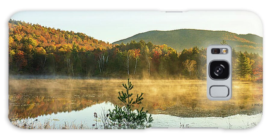 Fall Galaxy Case featuring the photograph Adirondacks Autumn at Tupper Lake 3 by Ron Long Ltd Photography
