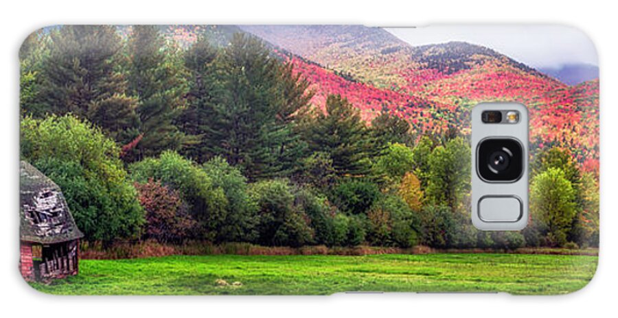 Landscape Galaxy Case featuring the photograph Adirondacks Old Barn by Mark Papke