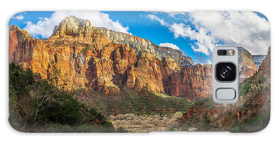 Upper Emerald Pool Galaxy Case featuring the photograph Afternoon From Upper Emerald Pool by Owen Weber