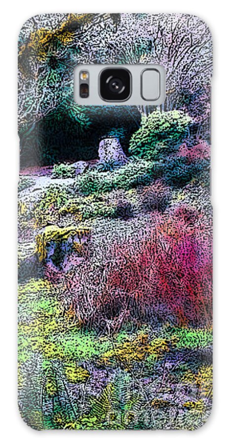 Garden Galaxy Case featuring the photograph Afternoon in an Asian Garden by Sea Change Vibes