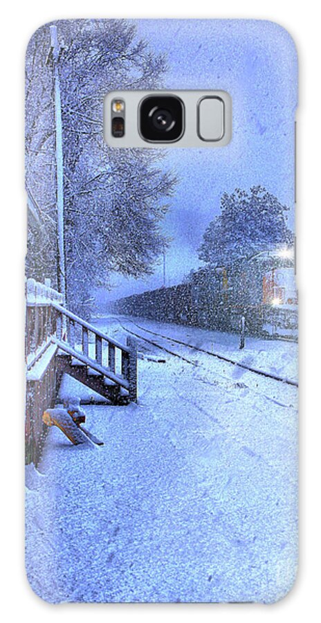Snow Alabama Galaxy Case featuring the photograph Alabama Snow by Rick Lipscomb