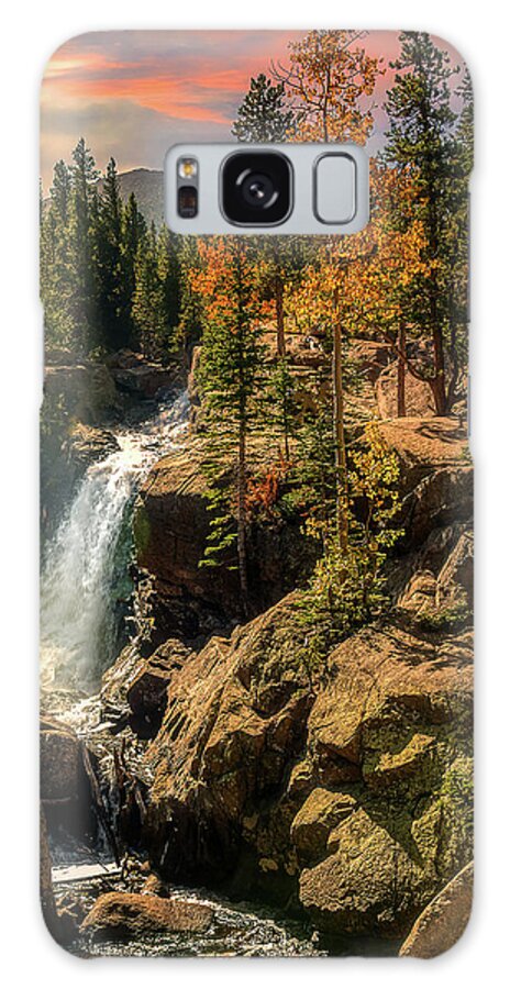  Galaxy Case featuring the photograph Alberta Falls Colorado by G Lamar Yancy