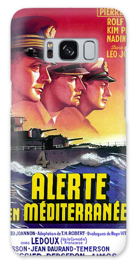 Alert Galaxy Case featuring the mixed media ''Alert in the Mediterranean'', 1938 by Movie World Posters
