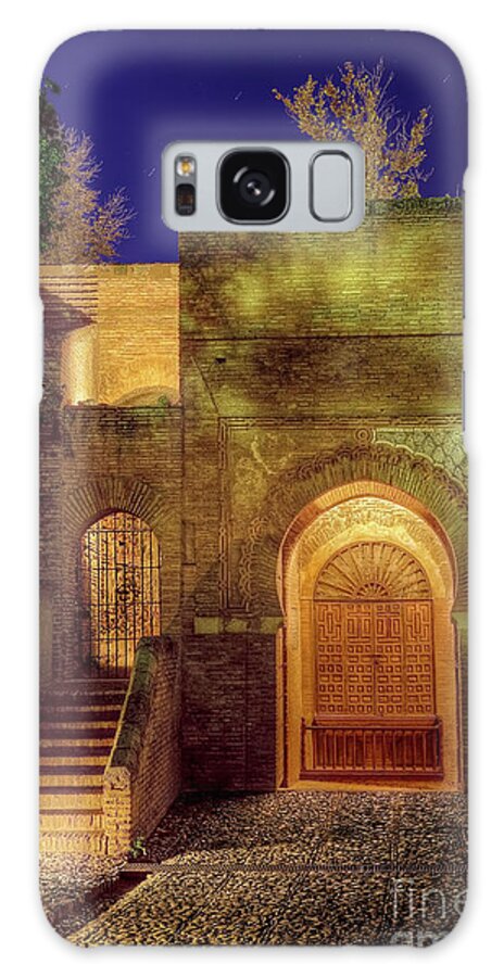 Alhambra Galaxy Case featuring the photograph Alhambra - Justice Door by Juan Carlos Ballesteros