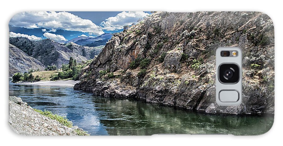 Idaho Galaxy Case featuring the photograph Along the Weiser River by Kathy McClure