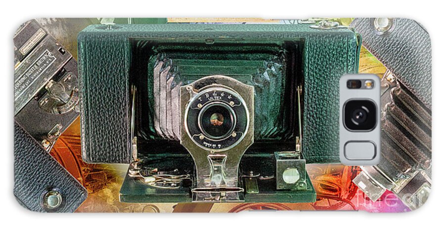 Kodak Galaxy Case featuring the digital art Ansco No. 3a Folding Buster Brown by Anthony Ellis