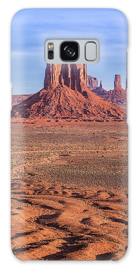 Artists Point Galaxy Case featuring the photograph Artist's Point at Sunrise by Jen Manganello