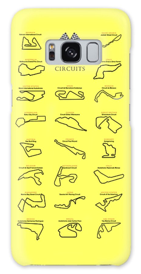 Circuit Of The Americas Galaxy Case featuring the photograph The Grand Prix Circuits by Mark Rogan