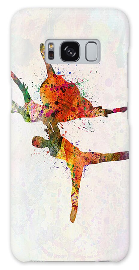 Dancing Galaxy Case featuring the painting Dancing Queen by Mark Ashkenazi