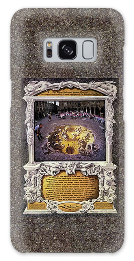 Dies Irae Galaxy Case featuring the mixed media Dies Irae Poster by Kurt Wenner