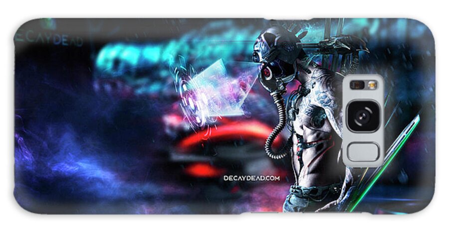 Argus Dorian Galaxy S8 Case featuring the digital art Aeacus The Judge of Death by Argus Dorian