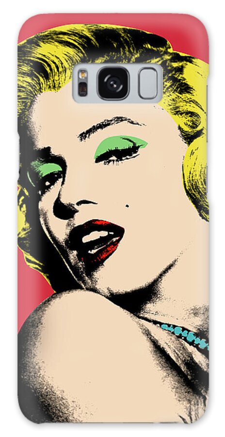 Pop Art Galaxy Case featuring the digital art Pop Art 3 by Mark Ashkenazi