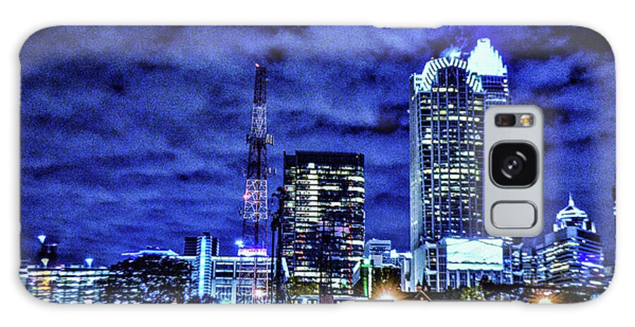Skyline Galaxy Case featuring the photograph At Night by Addison Likins