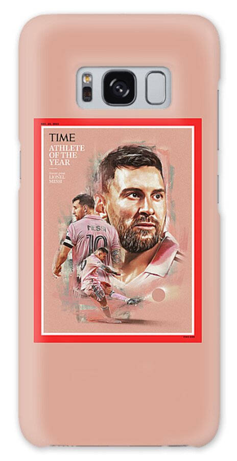 Lionel Messi Galaxy Case featuring the photograph Athlete of the Year-Lionel Messi by Neil Jamieson for Time