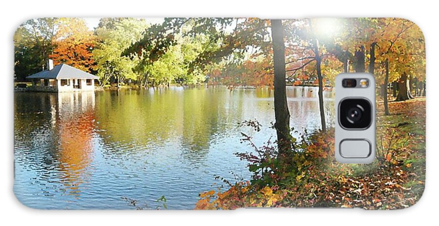 Autumn Galaxy S8 Case featuring the photograph Autumn at Tilley Pond by Diana Angstadt