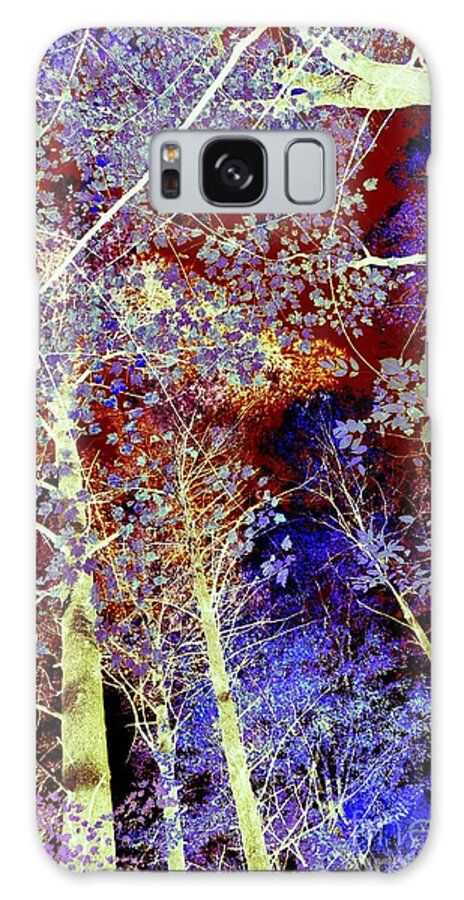 Autumn Galaxy Case featuring the photograph Autumn Collage Abstract by Terri Gostola