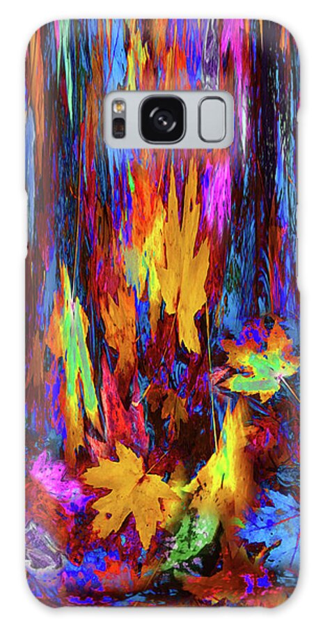 Colors Galaxy Case featuring the photograph Autumn Deluge by Wayne King