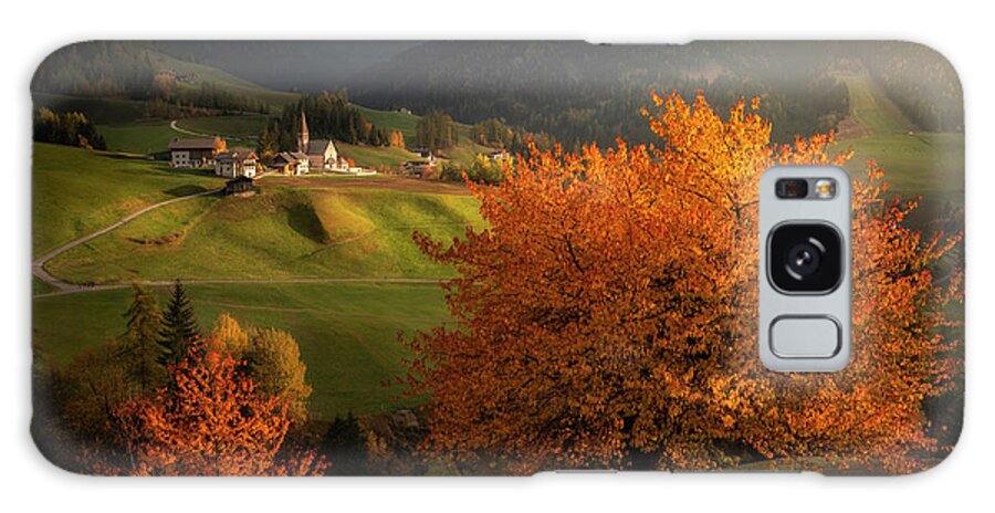 The Alps Galaxy Case featuring the photograph Autumn in the Alps by Piotr Skrzypiec