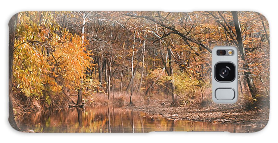Fall Galaxy Case featuring the photograph Autumn in the Ozarks by Allin Sorenson