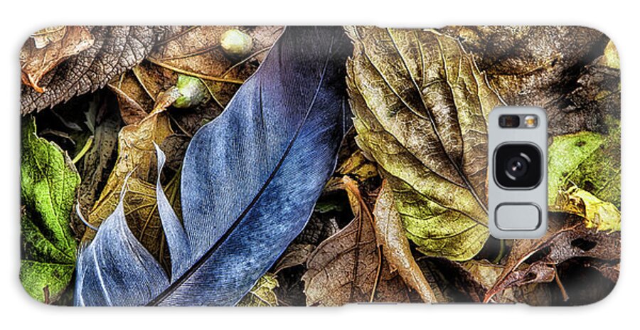 Autumn Galaxy Case featuring the photograph Autumns Last Flight by Steve Sullivan