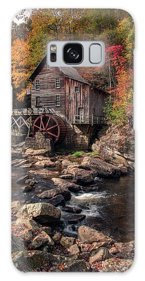Blue Ridge Mountains Galaxy Case featuring the photograph Autumn's Touch by Robert J Wagner