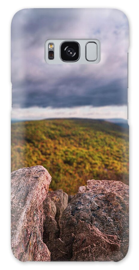 Bake Oven Knob Galaxy Case featuring the photograph Bake Oven Knob Vertical - On the Edge by Jason Fink
