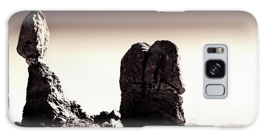 Utah Galaxy Case featuring the photograph Balanced Rock by Mark Gomez