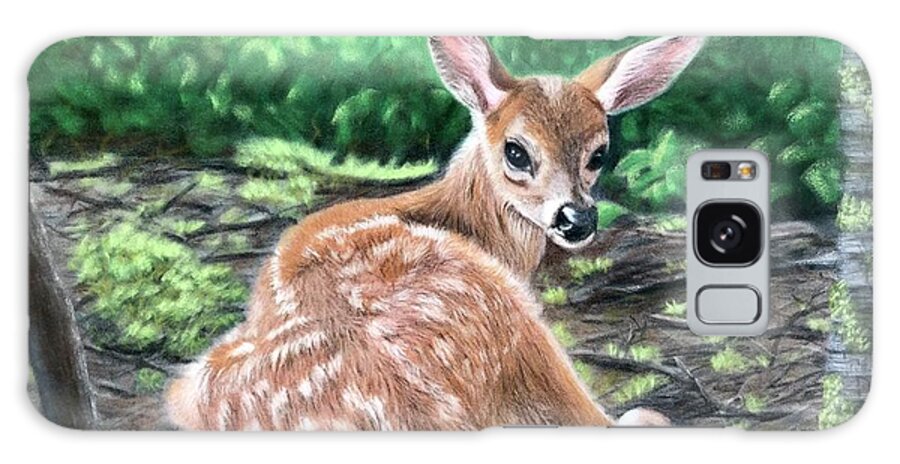Deer Galaxy Case featuring the pastel Bambi? by Marlene Little