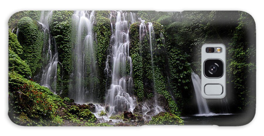 Waterfalls Bali Galaxy Case featuring the photograph Banyu Wana Amertha Waterfall - Bali, Indonesia by Earth And Spirit