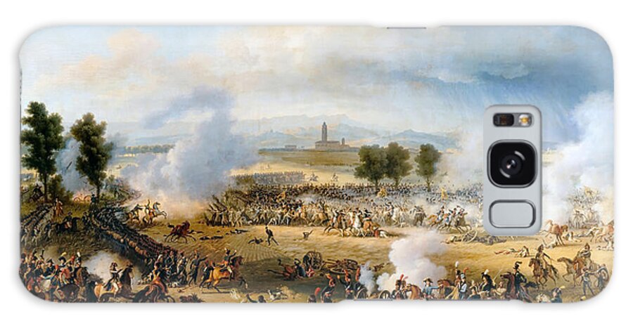 Louis-françois Galaxy Case featuring the painting Battle of Marengo by Louis Francois Baron Lejeune