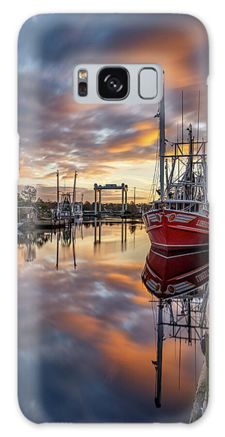 Bayou Galaxy Case featuring the photograph Bayou Sunrise, 1.19.22 by Brad Boland