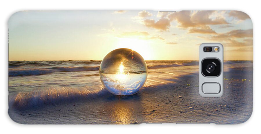 South Florida Galaxy Case featuring the photograph Beach Ball by Nunweiler Photography