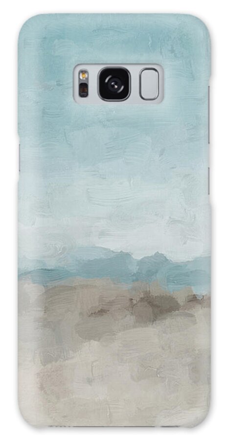 Sky Blue Galaxy Case featuring the painting Beach Day II by Rachel Elise