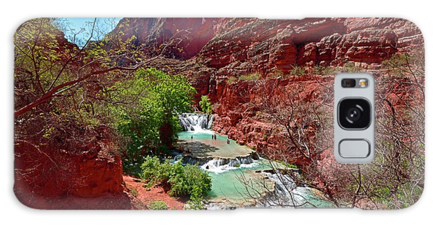 Beaver Falls Galaxy Case featuring the photograph Beaver Falls Wider View by Amazing Action Photo Video