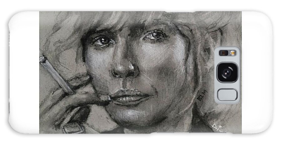 Beth Dutton Galaxy Case featuring the painting Beth by Jeff Dickson