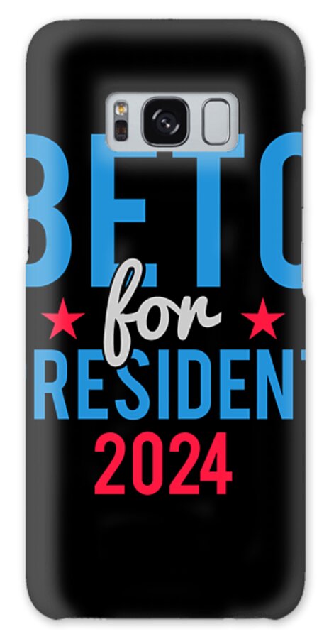 Democrat Galaxy Case featuring the digital art Beto For President 2024 by Flippin Sweet Gear