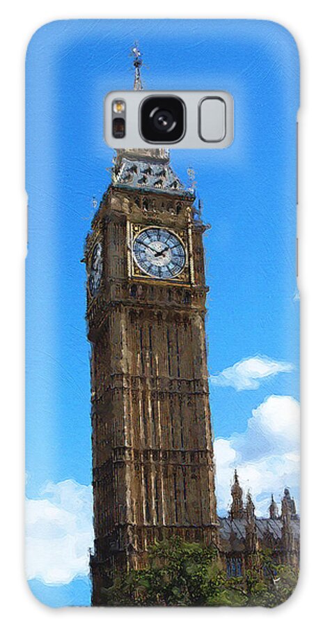 Big Ben Galaxy Case featuring the photograph Big Ben by Brian Watt