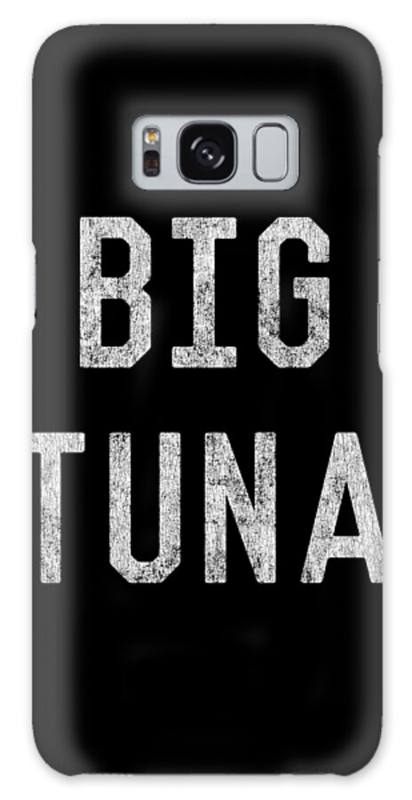 Funny Galaxy Case featuring the digital art Big Tuna Retro by Flippin Sweet Gear