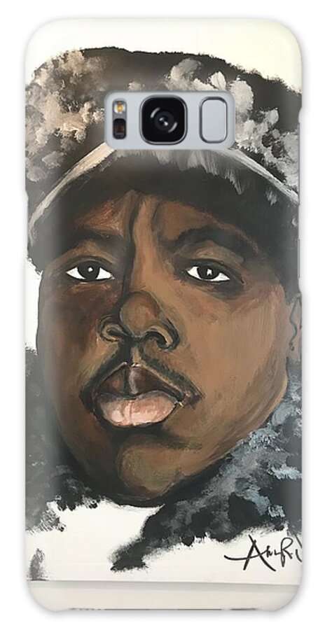  Galaxy Case featuring the painting Biggie by Angie ONeal
