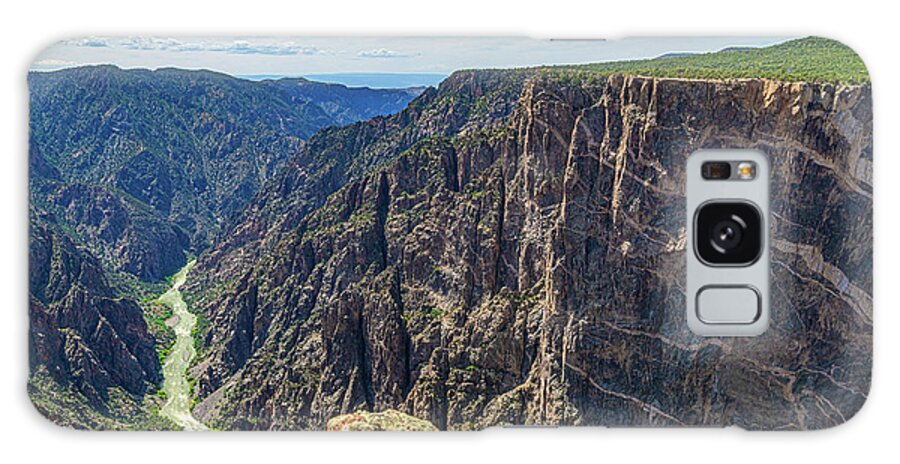 America Galaxy Case featuring the photograph Black Canyon National Park Painted Wall by Erin K Images