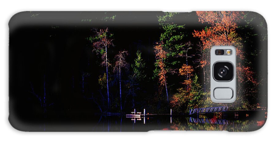 Lake Galaxy Case featuring the photograph Black Current by David Jolly